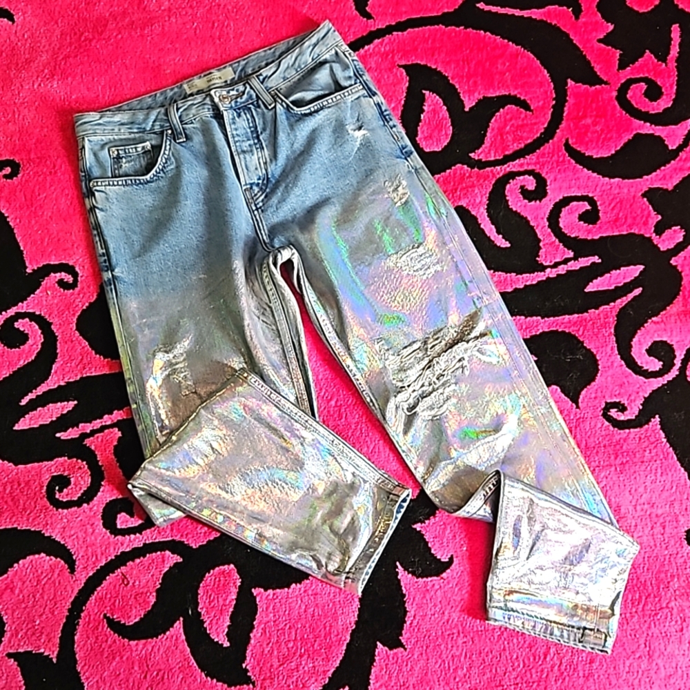 Iridescent Jeans